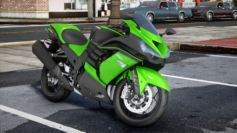 GTA San Andreas 2018 Kawasaki ZX-14R Mod - GTAinside.com